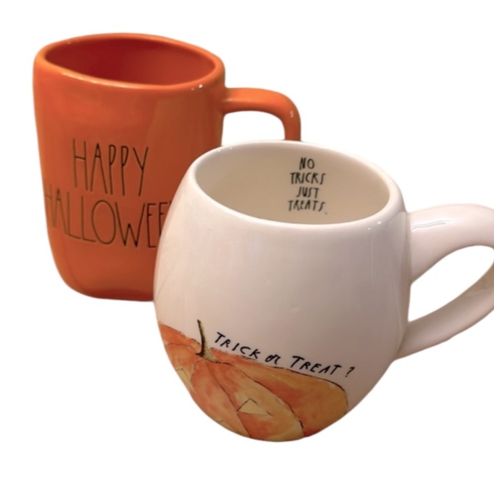 RAE DUNN halloween mugs